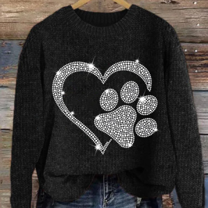 3D Printing Knitted Casual Sweater, Sweaters, Lilicloth.com