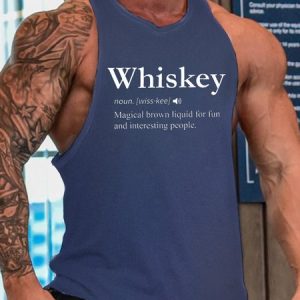 Whiskey Men's, Tank Tops, Lilicloth.com
