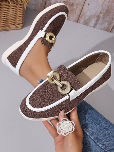Casual All Season Plain Fabric Shallow Shoes, Women Shoes, Lilicloth.com