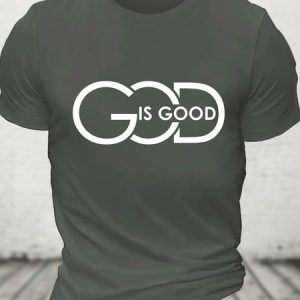 God Is Good Cotton T-shirt, T-shirts, Lilicloth.com