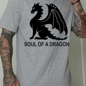 Lilicloth X Paula Soul Of A Dragon Men's T-Shirt, T-shirts, Lilicloth.com