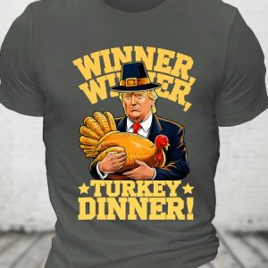 Thanksgiving Humor Trump Turkey Cotton T-shirt, T-shirts, Lilicloth.com