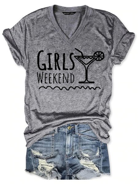 Girls Weekend Women's T-Shirt, T-shirts, Lilicloth.com