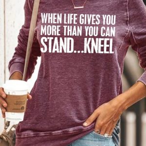 Womens Funny Casual Letters Sweatshirt, Hoodies&Sweatshirts, Lilicloth.com