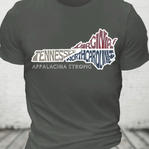 Appalachia Strong Cotton T-Shirt, T-shirts, Lilicloth.com