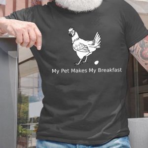 My Pet Makes My Breakfast Men's T-Shirt, T-shirts, Lilicloth.com