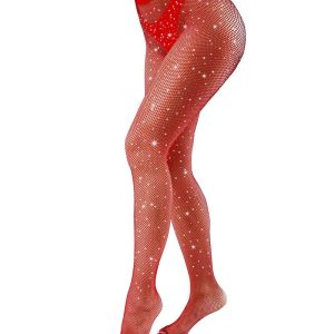 ChicMe ShapeSculpt Rhinestone Fishnet Stockings Patterned Fishnet Leggings Tights Net Pantyhose, women Stockings, ChicMe catalog