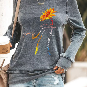 Women's We're not going back cat sweatshirt, Hoodies&Sweatshirts, Lilicloth.com