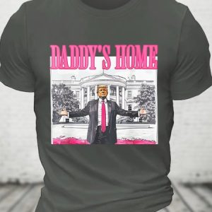 Take America Back, Daddy's Home Trump Cotton T-shirt, T-shirts, Lilicloth.com