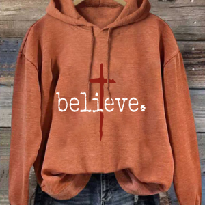 Women's Animal Spring/Fall Long Sleeve Casual Daily Hoodie, JustFashionNow Sweatshirts & Hoodies, color:Orange|size:3XL,