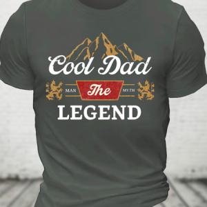 Cool Dad Cotton T-Shirt, T-shirts, Lilicloth.com