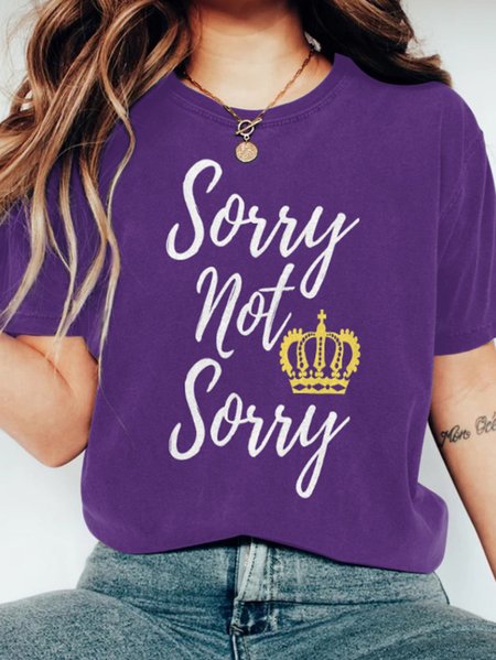 Six Queens Musical Crown Printed T-shirt, T-shirts, Lilicloth.com