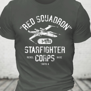 Star Wars Rebels X-Wing Starfighter Cotton T-Shirt, T-shirts, Lilicloth.com