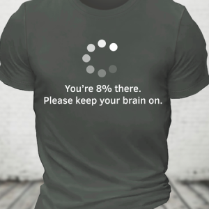 Brain Update Cotton T-Shirt, T-shirts, Lilicloth.com