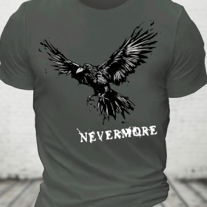 Nevermore Cotton T-Shirt, T-shirts, Lilicloth.com