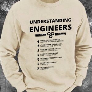 Understanding Engineers Men's Casual Sweatshirt, Hoodies&Sweatshirts, Lilicloth.com