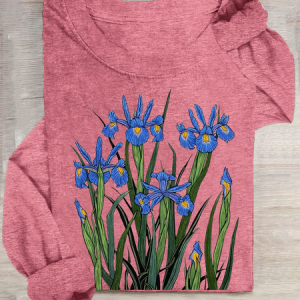 Casual Floral Long sleeve Shirt, Long sleeves, Lilicloth.com