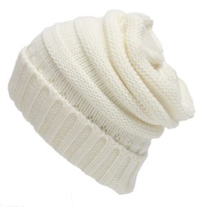 Outdoor Striped Pullover Warm Wool Knitted Hat, Hats, WAYRATES