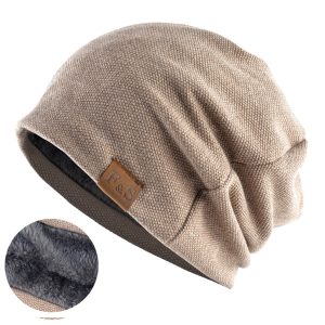 Men Vintage Warm Knitted Beanie Hat Outdoor Tactical Hat, Hats, WAYRATES