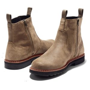 Men's PU Upper Retro Wear-resistant Thick-soled Martin Boots Large Size Short Boots Chelsea Boots British Boots, FOOTWEAR, WAYRATES