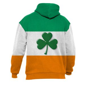 Men's Hoodie Irish Flag St. Patrick's Day Shamrock Print Long Sleeve Daily Tops, Hoodies&Sweatshirts, WAYRATES