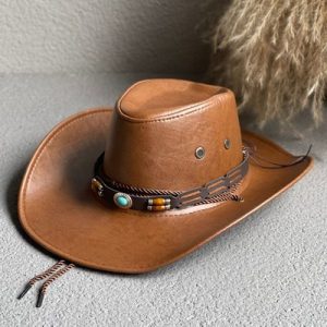 Western Cowboy Hat Outdoor Sun Protection Sun Travel Hat, Hats, WAYRATES