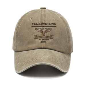 Men's Vintage Western Yellowstone Sun Hat, Hats, WAYRATES