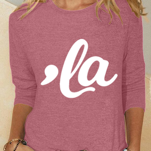 La Sarcastic Comma La Kamala Harris Long sleeve Shirt, Long sleeves, Lilicloth.com