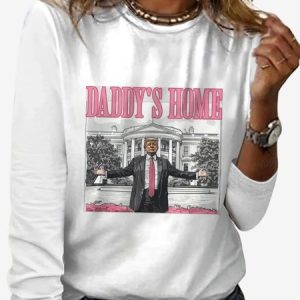 Women's Long Sleeve Tee T-shirt Spring/Fall Figure Jersey Crew Neck Daily Going Out Casual Top, JustFashionNow T-Shirts, color:White|size:XXL,