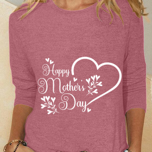 Happy Mother's Day Casual Long Sleeve Shirt, Long sleeves, Lilicloth.com