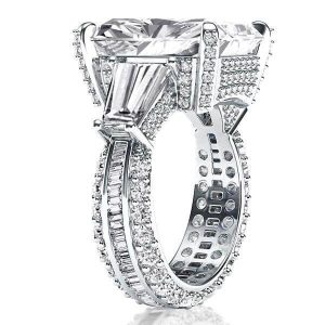 unique engagement rings - Italo Radiant Cut Engagement Ring Unique Engagement Ring, Italo jewelry - Online Catalog