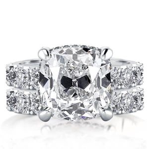 bridal sets - Italo Classic Created White Sapphire Bridal Set, Italo jewelry - Online Catalog