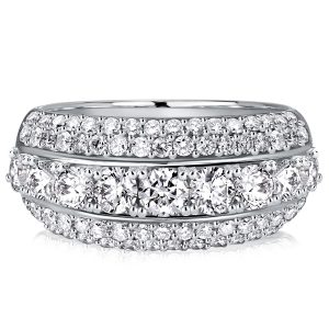 anniversary band - Italo Round Cut Vintage Wedding Band Wedding Rings For Women, Italo jewelry - Online Catalog