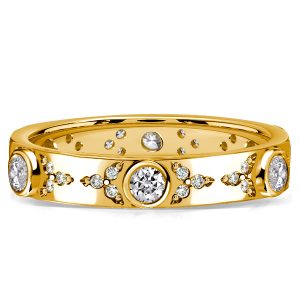 eternity band - Italo Bezel Setting Eternity Band Wedding Rings For Women, Italo jewelry - Online Catalog