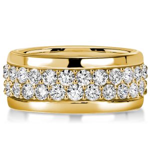 eternity band - Italo Golden Micro Pave Eternity Wedding Band For Women, Italo jewelry - Online Catalog