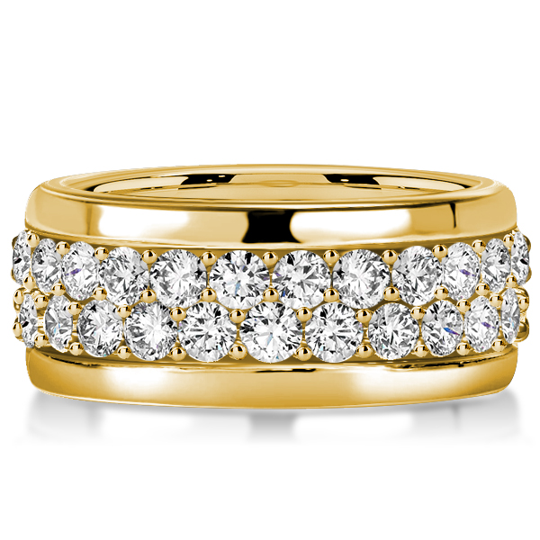 eternity band - Italo Golden Micro Pave Eternity Wedding Band For Women, Italo jewelry - Online Catalog