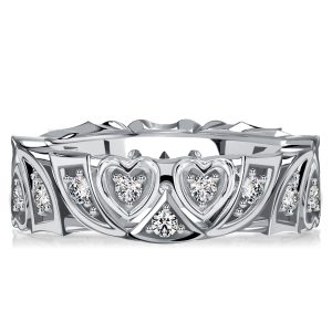 eternity band - Italo Vintage Eternity Band For Women Anniversary Rings, Italo jewelry - Online Catalog