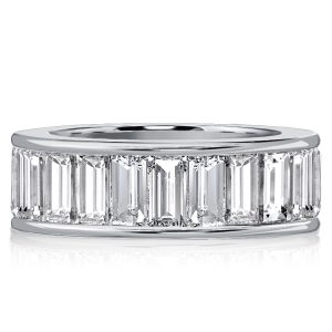 eternity band - Italo Channel Setting Baguette Cut Eternity Wedding Band, Italo jewelry - Online Catalog
