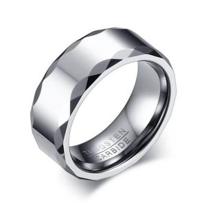 Rings - Italo Carving Design Tungsten Steel Men's Wedding Band, Italo jewelry - Online Catalog