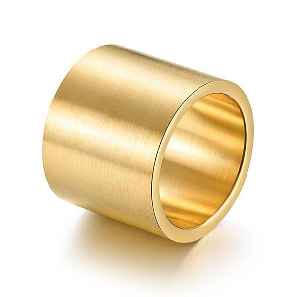 rings - Italo Men's Titanium Band Simple Wide Glaze Titanium Men's Wedding Band, Italo jewelry - Online Catalog