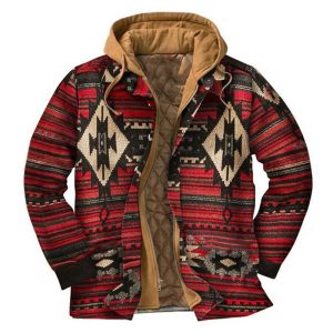 Mens Winter Plaid Thick Casual Jacket, Jackets&Coats, WAYRATES