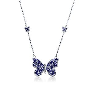 dancing butterfly - Butterfly Design Pendant Necklace, Italo jewelry - Online Catalog