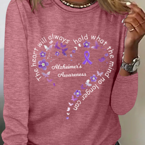 Women's Floral Print Casual Long Sleeve Shirt, Long sleeves, Lilicloth.com