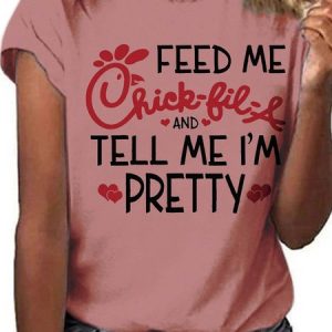 Women's Short Sleeve Tee T-shirt Summer Letter Cotton Crew Neck Daily Going Out Casual Top, JustFashionNow T-Shirts, color:Brick Red|size:3XL,