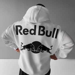 OversizedEnergy Drink Print Hoodie, Hoodies&Sweatshirts, WAYRATES