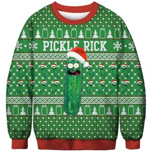 Unisex 3D Cucumber Can Print Christmas Sweatshirt, Hoodies&Sweatshirts, WAYRATES