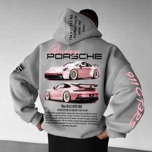 Oversize Sports Car 911 GT3RS Hoodie, Hoodies&Sweatshirts, WAYRATES
