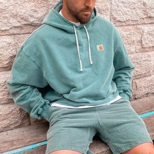 Carhartt Unisex Retro Casual Hoodie, Hoodies&Sweatshirts, WAYRATES
