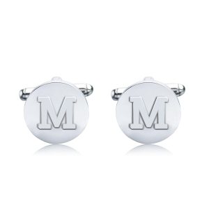 cufflinks - Italo Engravable Sterling Silver Cufflinks, Italo jewelry - Online Catalog