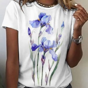 Regular Fit Casual T-Shirt, T-shirts, Lilicloth.com